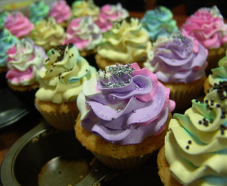 Tutorial: Cupcakes multicolores, especial día del niño