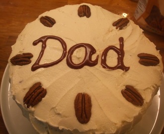 Happy Birthday Dad - Hummingbird Bakery Maple and Pecan Layer Cake
