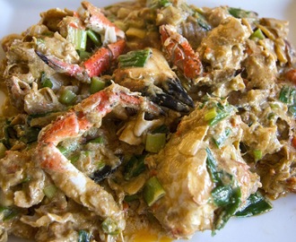 Krabbe Med Grønn Thai Curry