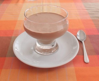 Mousse "lleugera" de xocolata