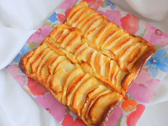 Clafoutis, pastís de poma (fotografies pas a pas)