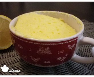 Mug cake au citron (sans beurre)