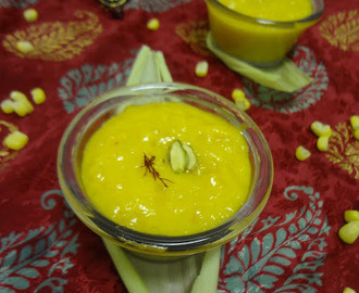 Makkai Janjaria | Sweet Corn Halwa ~ A chit chat with Manjula Bharath from Desi Fiesta