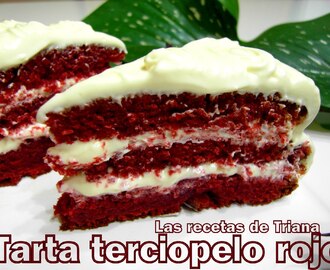 Tarta terciopelo rojo ( Red Velvet Cake )