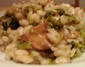 Creamy Mushroom and Broccoli Risotto and of Mantovese Caviar Canapes and other Delights