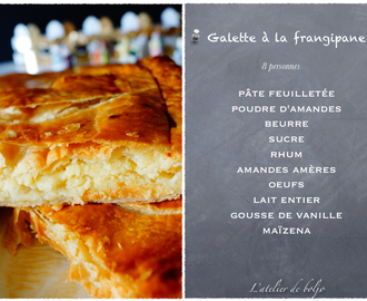 Galette des rois à la frangipane dite « parisienne » par les mangeurs de gâteau des rois
