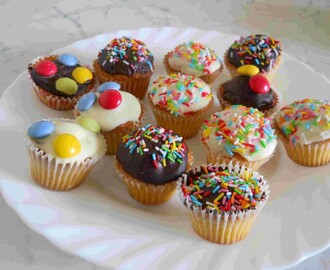 RICETTE DOLCI CARNEVALE -Cupcakes mignon all’arancio e cioccolato