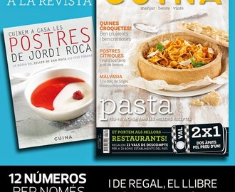 Promoció exclusiva: subscripció a la revista Cuina!