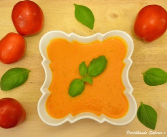 Sopa de Tomate e Courgette
