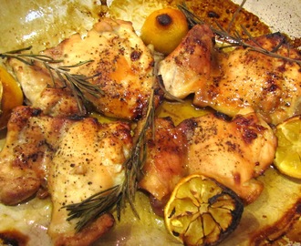 Chicken with Lemon and Honey