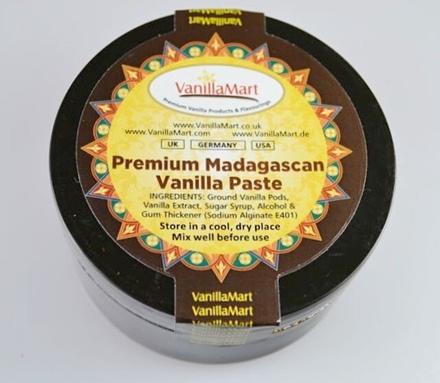 Madagascan Vanilla Paste Cupcake - Recipe