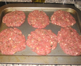 Homemade Beef Burgers - Recipe