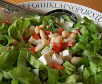 Witte bonen salade met feta