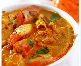 Crab Curry/Kerala Style Crab Curry in Coconut Milk