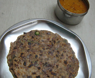 Oats and spinach paratha / paratha recipes