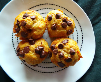 Mini Muffins de Zanahoria y chips de Chocolate