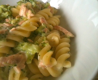 Salmon and Broccoli Pasta Recipe for Babies and Toddlers