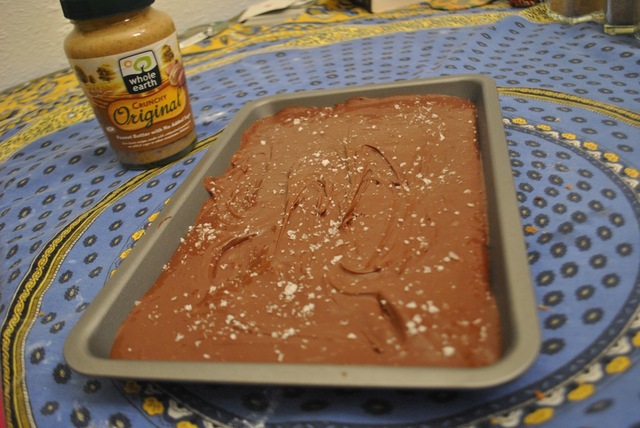 Easy Peasy Salted peanut Butter Chocolate Fudge Recipe