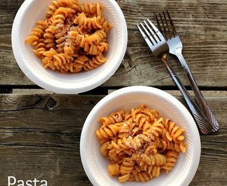 Pasta in Red bell pepper Sauce