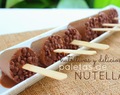 Súper nutritivas y deliciosas paletas de Nutella.