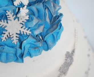 Winterwedding cake