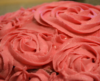 Decoración tarta rosas, la madre de las tartas.