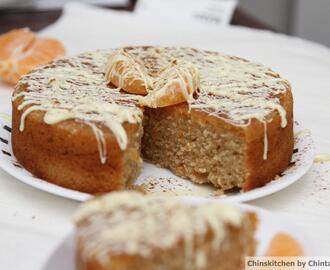 Free from Friday’s: Egg Free Cinnamon and Clove Spiced Clementine and Semolina cake