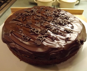 Divine Chocolate Birthday Cake for the Weekly Bake Off