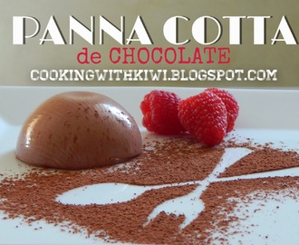 PANNA COTTA DE CHOCOLATE