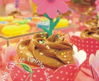 Cupcakes para uma Flor de Menina