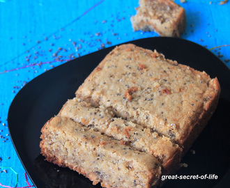 Chia seeds oats cake - Breakfast cake