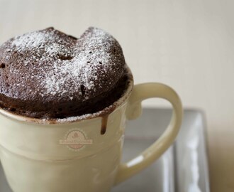 Mug Cake de Nutella