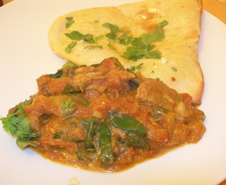 Spinach & Lamb Curry (Saag Gosht)