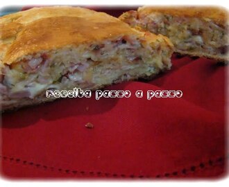 Pão de Presunto, Queijo, Tomate Seco e Ervas / Ham, Cheese, Dried Tomatoes and Herbs Bread