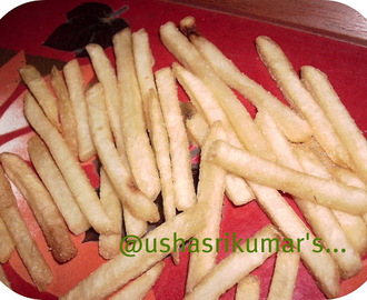 FRENCH FRIES  (HOME STYLE)