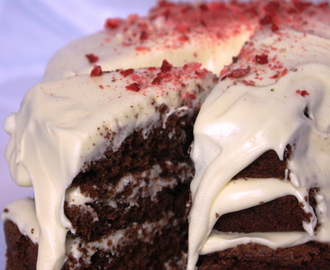 Sjokoladekake med rødbeter...