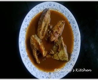 Kerala style meen curry/Kerala style fish curry
