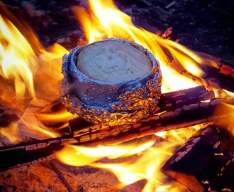 Grillet ost for friluftelskere