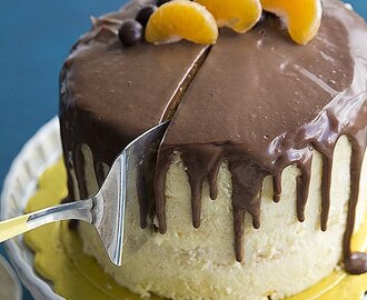 Citrus Layer Cake o cómo regalar(me) la torta de cumpleaños perfecta