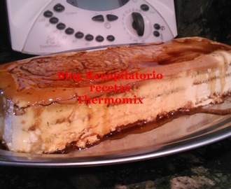 Tarta de queso con galletas en thermomix