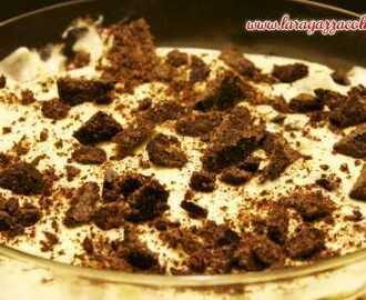 Copa de crema de mascarpone amb Nutella i xocolata al peperoncino