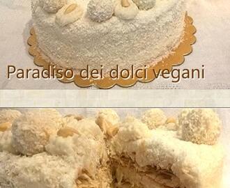 Torta Raffaello vegan