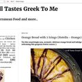It All Tastes Greek To Me