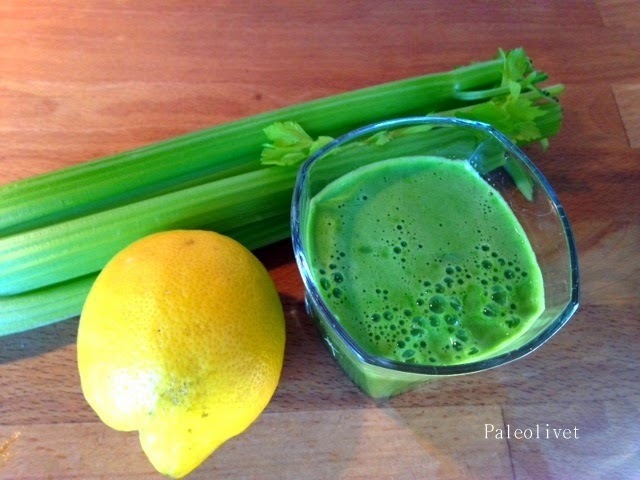 Grøntsagsboost med grøn juice