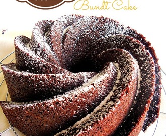 Chocolate Zucchini Bundt Cake (Bundt de Chocolate y Calabacín) + Gastro-Noticias: Concurso de recetas para San Valentín en Hipercor.