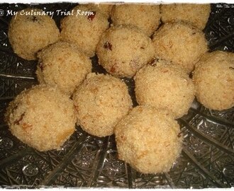 Coconut Rava / Semolina Laddoo | Step by Step Recipe | Tamil New Year Special