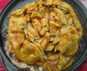 Apple galette (tarta galette de manzanas)