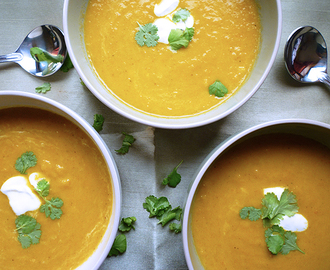 * Carrot and Coriander Soup