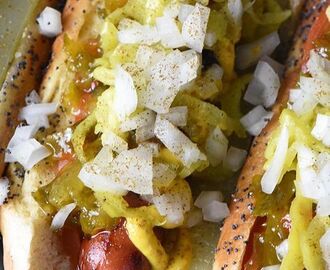 How to cook the most delicious Chicago Hot Dog, Char Dog Style. Easy grilled recipe perfect for a backyard f… | Dog recipes, Grilling hot dogs, Beef hot dog recipes