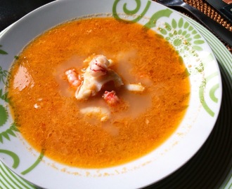 sopa de peix amb fonoll
